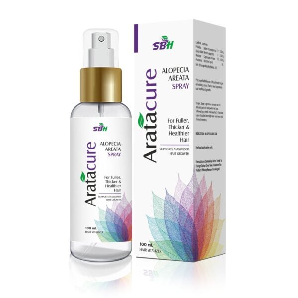 Aratacure (Alopecia Areata Spray) | Best Ayurvedic Medicine for Patchy Hair Loss <span style="color:green;">3000 +sold and happy customers</span>